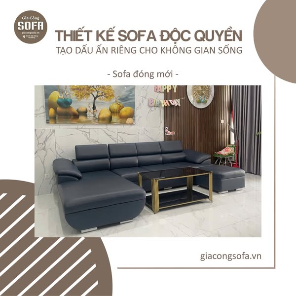 Sofa Nâu Vintage